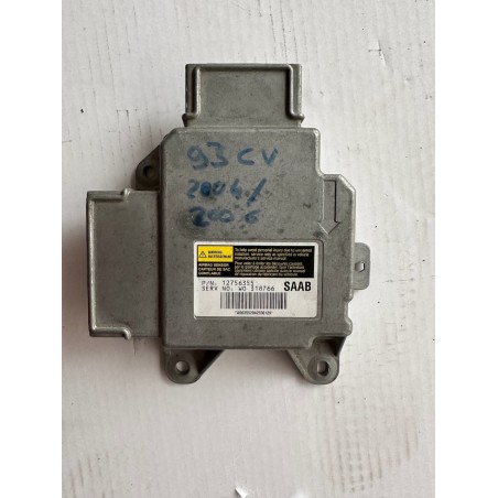 Saab 9-3NG Centralina Airbag 12756355